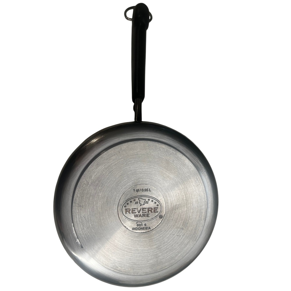 Revere Ware 1801 Stainless Steel One Quart Saucepan Made In USA - Picture 4 of 5